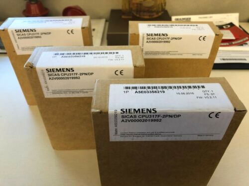 SIEMENS 6ES7317-2FK14-0AB0 S7-300F CPU317F-2 PN/DP (New - Sealed In Box)