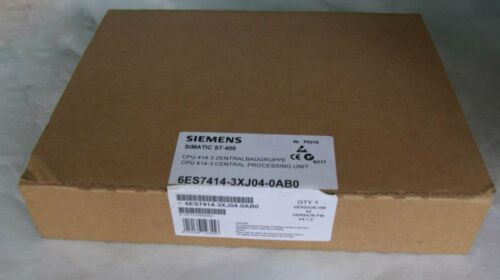 New In Box Siemens 6ES7414-3XJ04-0AB0 6ES7 414-3XJ04-0AB0 One year warranty #XR