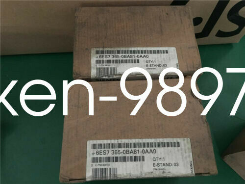 1PC NEW Siemens 6es7 365-0BA81-0AA0 6es7365-0BA81-0AA0