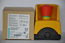 1PC New Siemens 3SB3801-0DF3 Emergency Stop Button Protection