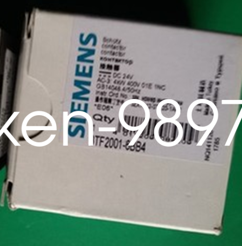 1PC NEW For Siemens Contactor 3TF2001-6BB4 3TF20016BB4 #RS8