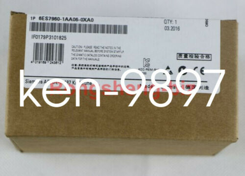 1PC New Siemens 6ES7 960-1AA06-0XA0 6ES7960-1AA06-0XA0 In Box