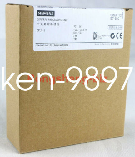 New Siemens PLC 6ES7 312-1AE14-0AB0 6ES7312-1AE14-0AB0