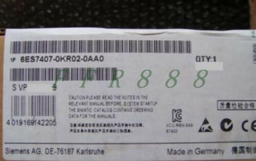 ONE NEW SIEMENS 6ES7407-0KR02-0AA0 6ES7 407-0KR02-0AA0