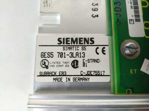 Siemens 6ES7 701-3LA13 Simatic S5 E-Stand 01