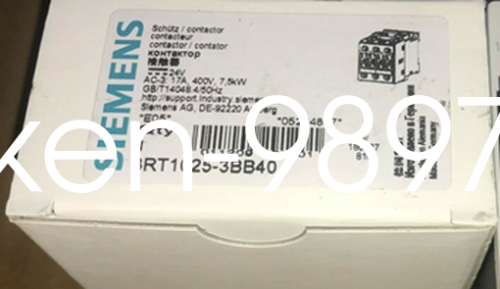 1PC NEW SIEMENS Contactor 3RT1025-3BB40 24VDC AC-3 7,5KW 400V