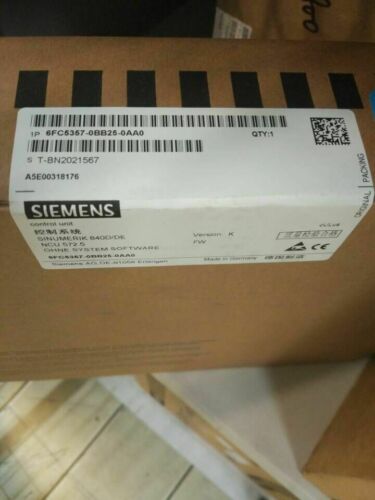 In Stock New & Original Siemens 6FC5357-0BB25-0AA0 SINUMERIK 840D/DE CNC