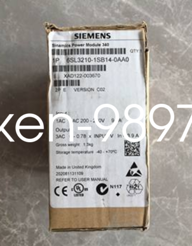 1PC NEW Siemens 6SL3210-1SB14-0AA0 Converter power module