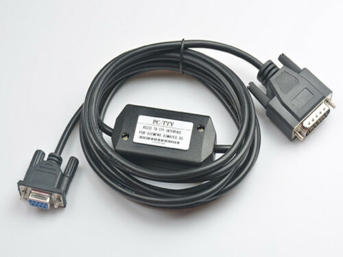 PLC Programming Cable PC-TTY for Siemens S5 Series, 6ES5734-1BD20 DB9 To DB15