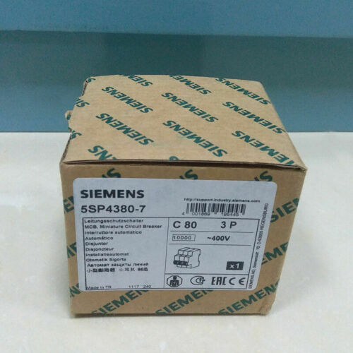 Siemens 5SP4380-7 circuit breaker New #YY0