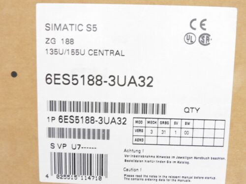 SIEMENS 6ES5188-3UA32 NSFS