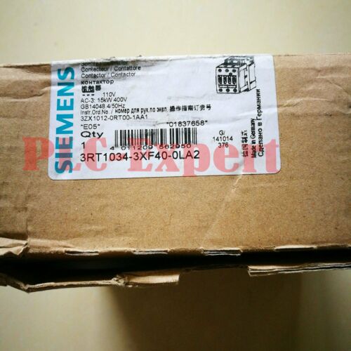 1PC New Siemens 3RT1034-3XF40-0LA2 One year warranty 3RT10343XF400LA2