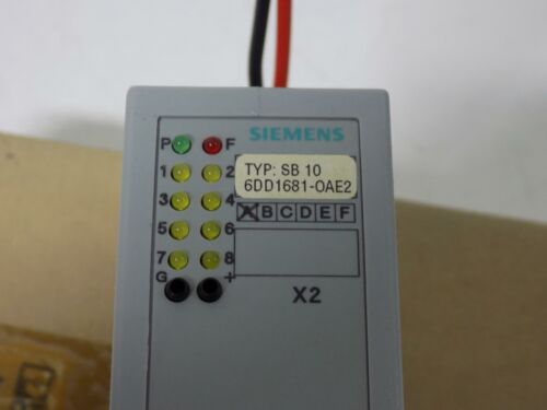 SIEMENS I/O MODULE PLC 6DD1681-OAE2 NIB