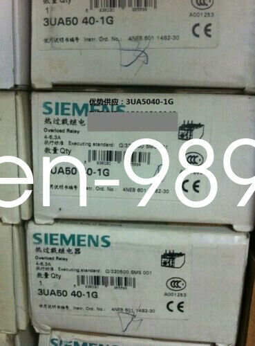 1PC NEW SIEMENS Thermal Overload Relay 3UA5040-1G 4-6.3A