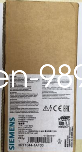 1PC NEW SIEMENS Contactor 3RT1044-1AF00 AC110V