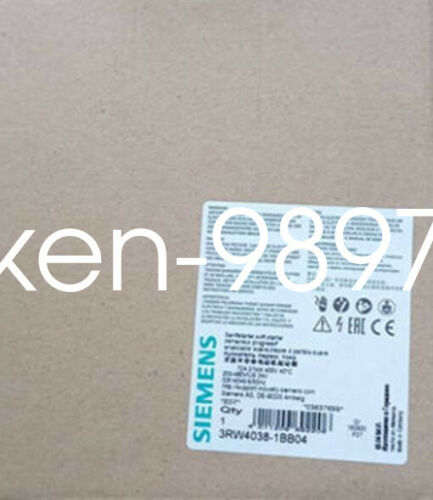 1PC New Siemens soft starter 3RW4038-1BB04