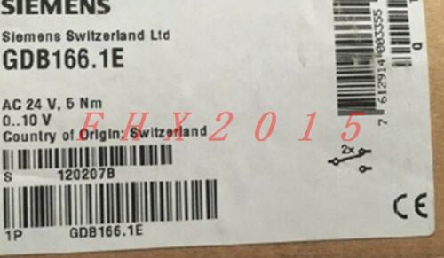 ONE NEW Siemens GDB166.1E