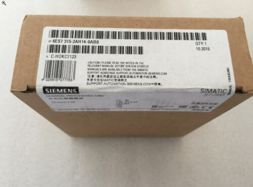 ONE NEW- Sealed Siemens 6ES7315-2AH14-0AB0