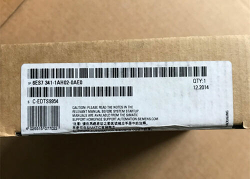 1PC New Siemens 6ES7 341-1AH02-0AE0 Simatic S7-300 CP341 CPU Processor