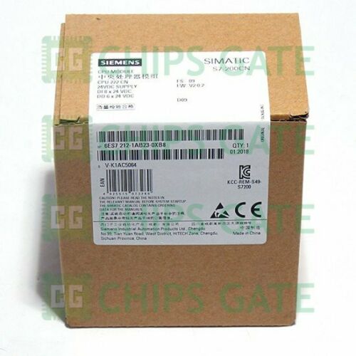 1PCS Siemens 6ES7 212-1AB23-0XB8=6ES7 212-1AB23 0X閳ュ─0 NIB Fast Ship
