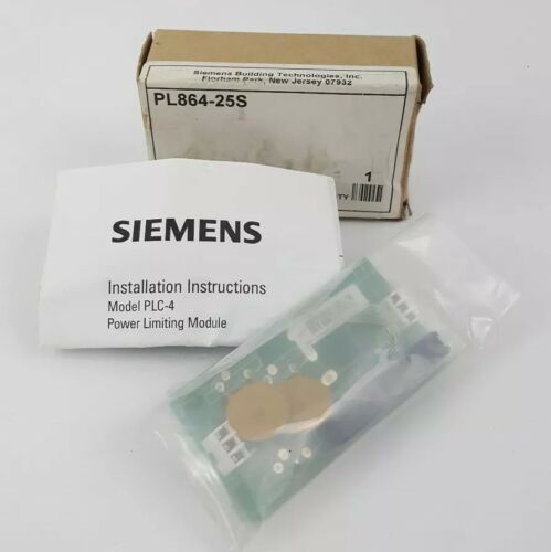SIEMENS CERBERUS PL864-25S 500-893761 FIRE ALARM POWER LIMITING MODULE
