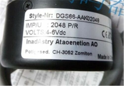 1 Pcs Brand New Sick Encoders DGS66-AAK02048 xr