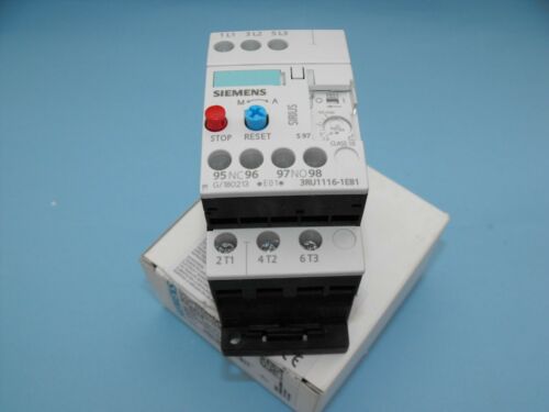 SIEMENS 3RU1116-1EB1. OVERLOAD RELAY.2.5-4.0A.NEW