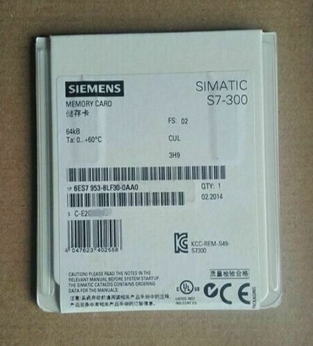 6ES7 953-8LF30-0AA0 6ES7 953-8LF30-0AA0 Siemens New