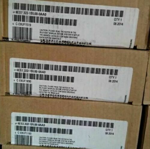 6ES7322-1BL00-0AA0 6ES7 322-1BL00-0AA0 Siemens New