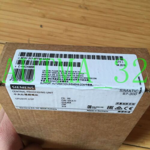 ONE Siemens 6ES7 317-6FF04-0AB0 6ES7317-6FF04-0AB0 NEW