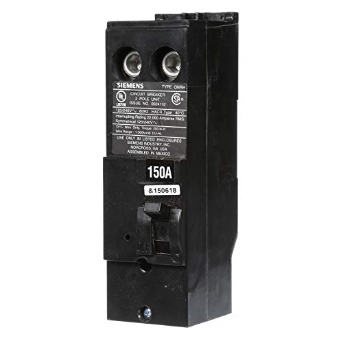 Siemens QN2150RH 150A Double Pole 120/240-Volt 22K type QNRH Circuit Breaker