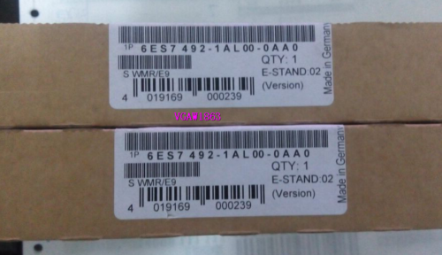 1PC SIEMENS 6ES7 492-1AL00-0AA0 6ES7492-1AL00-0AA0 New Fast Delivery #02