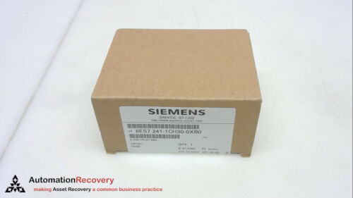 SIEMENS 6ES7 241-1CH30-0XB0, COMMUNICATION MODULE, 9 POLE, NEW #250498