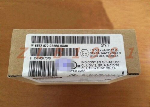 ONE NEW- Siemens 6ES7972-0BB60-0XA0