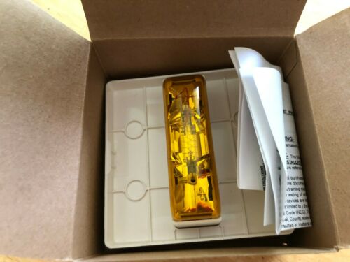 Lot of 5 Siemens ST-MC-CNMA 500-636141 Multi-Candela Amber Lens Strobe Alarms