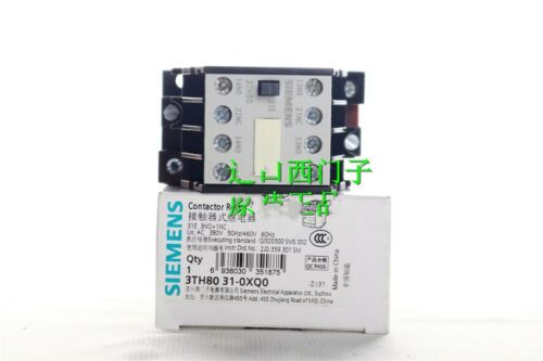 1Pcs New Siemens Contact relay 3TH8031-0XQ0 380V