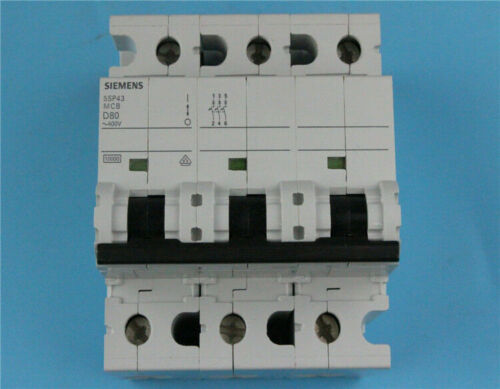 Siemens 3PD 80A 5SP4380-8 circuit breaker New