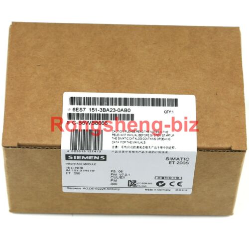 1PC New Siemens 6ES7 151-3BA23-0AB0 6ES7151-3BA23-0AB0