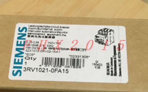 ONE NEW Siemens breaker 3RV1021-0FA15 0.35-0.50A