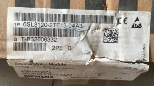 Siemens 6SL3120-2TE13-0AA3 NEW by DHL or EMS