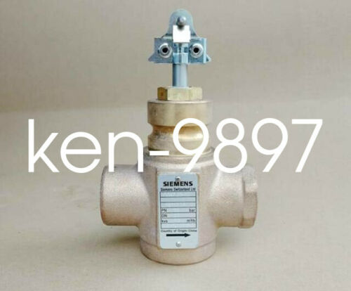1PC NEW SIEMENS Control Valve threaded 2-Port PN16 VVI47.25-10 DN25