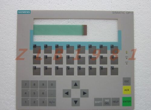 ONE NEW- Siemens 6AV3617-1JC30-0AX1 OP17 touch button surface