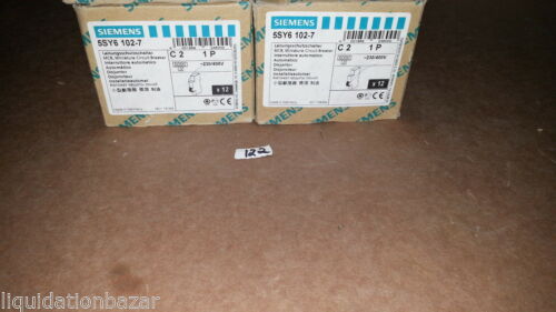 NIB SIEMENS 5SY6-102-7 CIRCUIT BREAKER 1 P C2 ......each