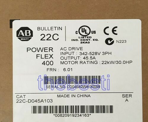 1 PC New AB Allen Bradley 22C-D045A103 Inverter In Box