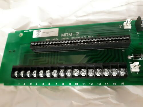 Siemens MOM-2 Card Cage Module for MXL System 2 Slots 500-892766 fire alarm part