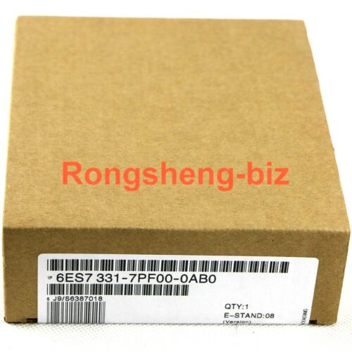 1PC NEW SIEMENS 6ES7331-7PF00-0AB0 6ES7 331-7PF00-0AB0