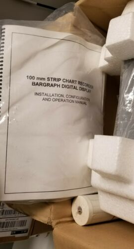 Siemens Moore Products 36M Multi-Point Strip Chart Recorder, 100mm