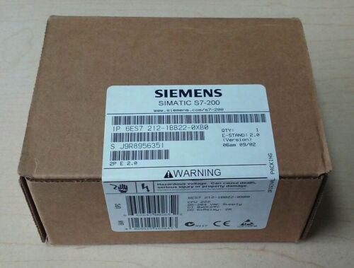 SIEMENS 6ES7 212-1BB22-0XB0 (New In factory packaging) S7-200