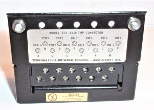 SIEMENS TEXAS INSTRUMENTS 500 5019 TOP CONNECTOR 500-5019 NEW NO BOX