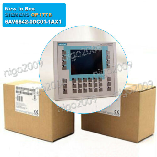 OP177B TOUCH + KEY MONO DP 6AV6642-0DC01-1AX1 SIEMENS SIMATIC HMI OPERATOR PANEL